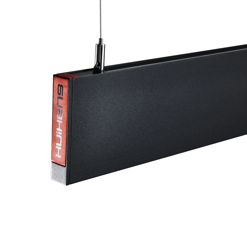 Hot Sale 25w 40w linear led light aluminium frame for ceiling Office Use Surface Suspended Anti Glare Led Linear Light