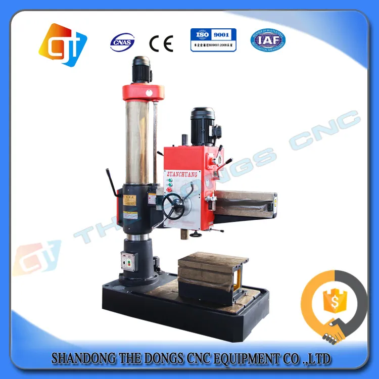 High speed radical drilling equipment Z3035 mechanical radial drilling machine