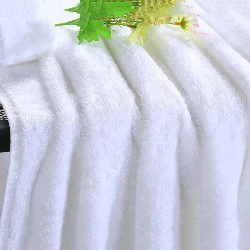 Luxury Plain White Egyptian Cotton Hand Towel 600gsm Home Hotel Bath Towel Set