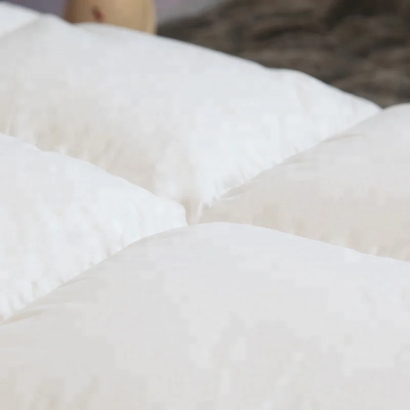 Oeko-tex Certified heat and warm soft hotel and home down and feather mattress Topper