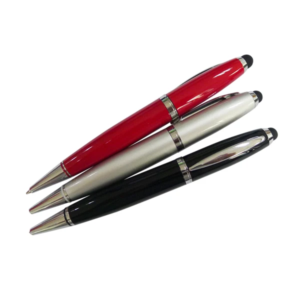 Luxury Multi function metal pen 8GB/16GB/32GB/64GB USB Flash drive pen stylus ball pen with custom logo
