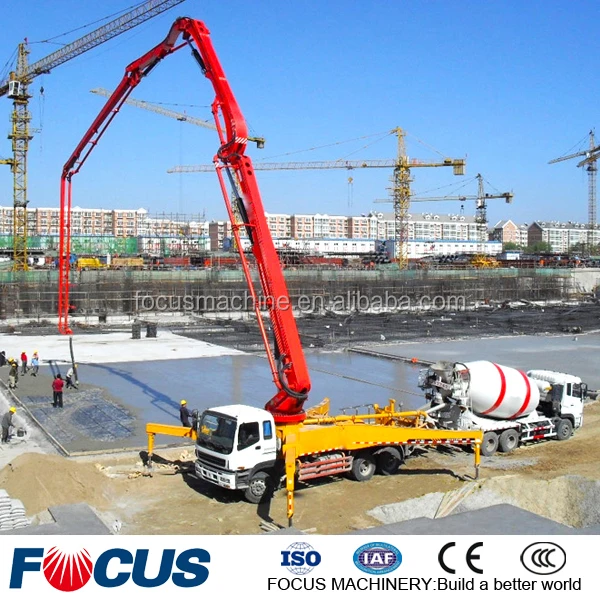 48m truck mounted putzmeister concrete pump for sale