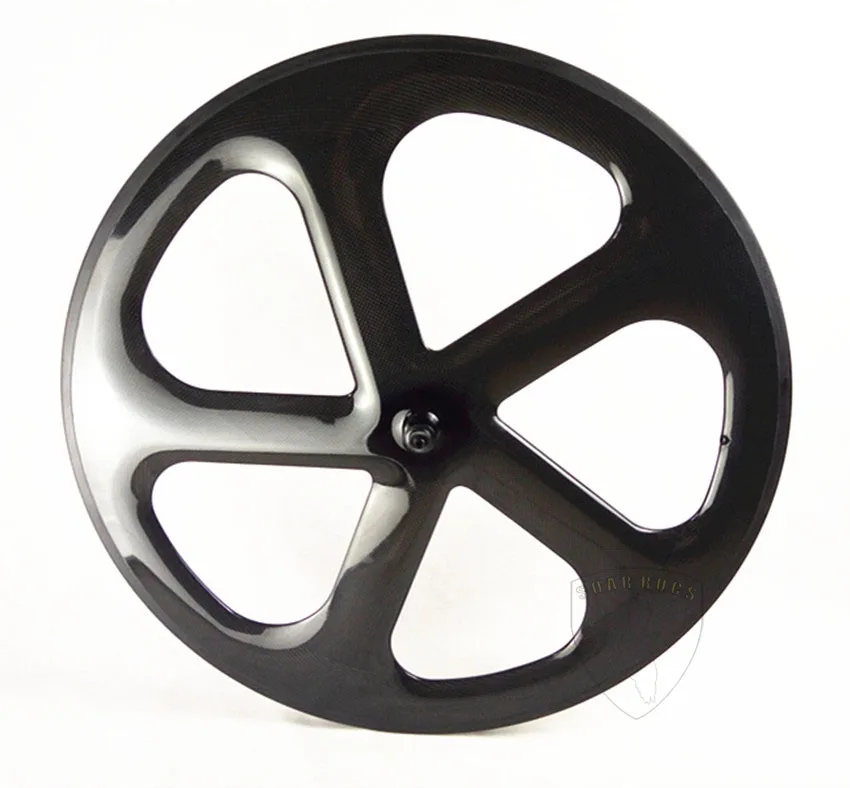 Soarrocs Carbon Wheels 5 Spokes Clincher 58mm Carbon Wheels Road Bike Five Spokes Wheelsets 24-28inches