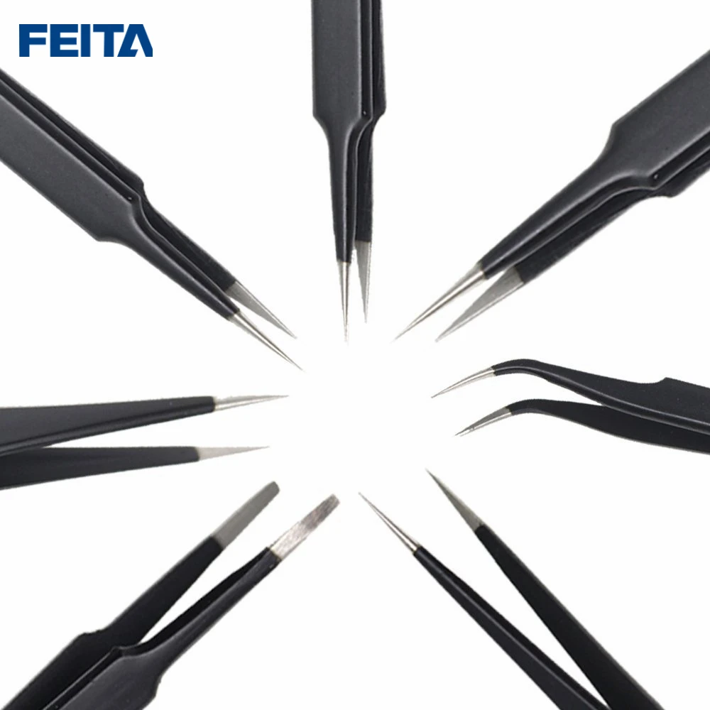 ESD Stainless Steel Tweezers manufacturing, eyelash extension tweezers,lash eye lashes tweezers