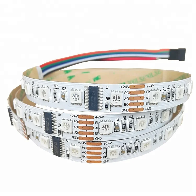 Digital Addressable RGB Pixel DMX512 DMX Led Strip Lights