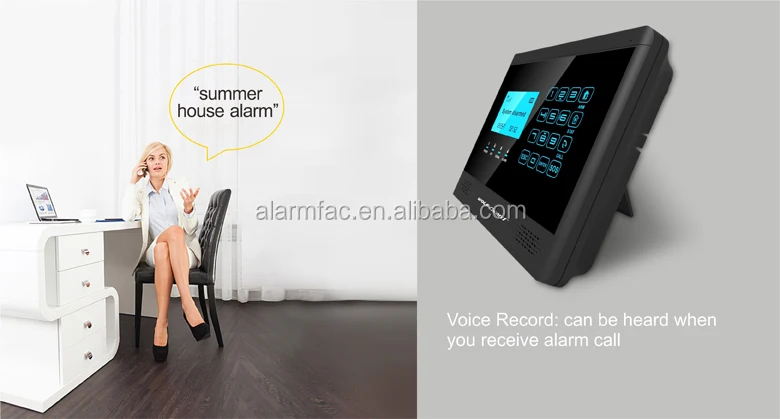 Tuya app Italian French WIFI  gsm  Security  Alarm system with fall detection