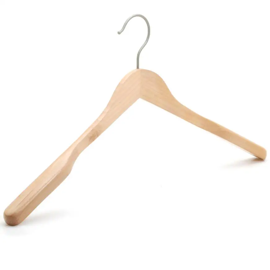 Luxury Natural Wooden Coat Hanger