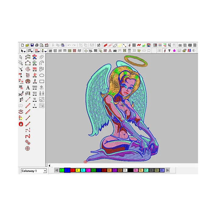 
Senior Designer Fast High-quality New Shield Digitizing Companies Custom Spider Fabric Design Patch Embroidery 