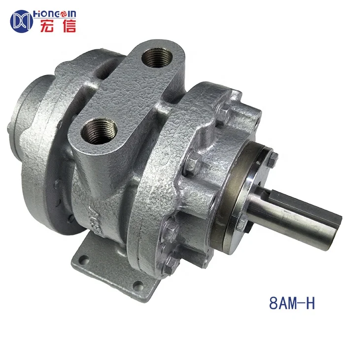 Rotary Vane Pneumatic Air Motor HX8AM-H 5.25hp pneumatic motor working