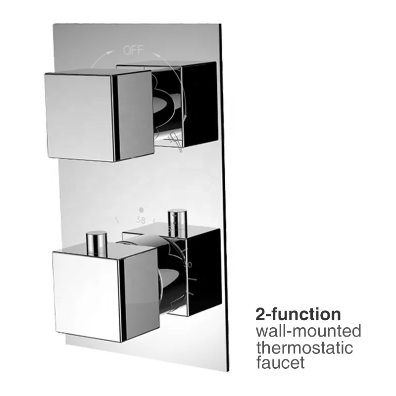 HIMARK wall mounted bathroom robinet mitigeur de douche thermostatique concealed thermostatic faucet shower mixer diverter valve