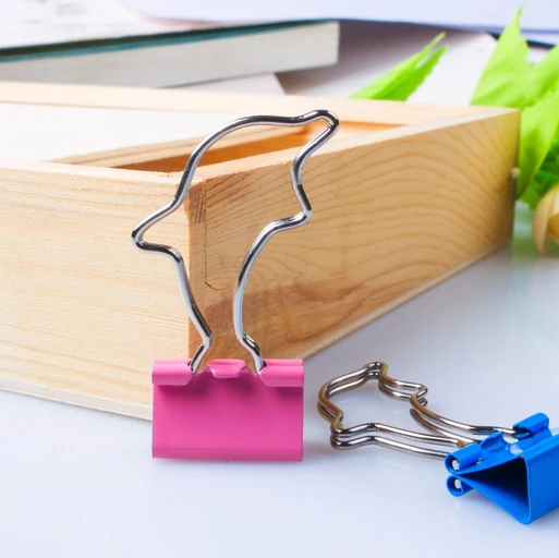 Animal cartoons dovetail shaped clip Business promotion