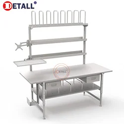 Detall Cold Rolled Steel Packing Workbench Warehouse Work Table