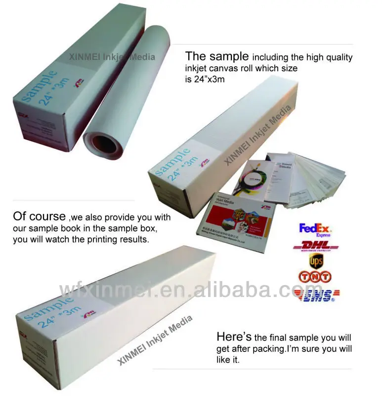 desktop canvas Large Format Glossy Artist Cotton Printable Painting Canvas