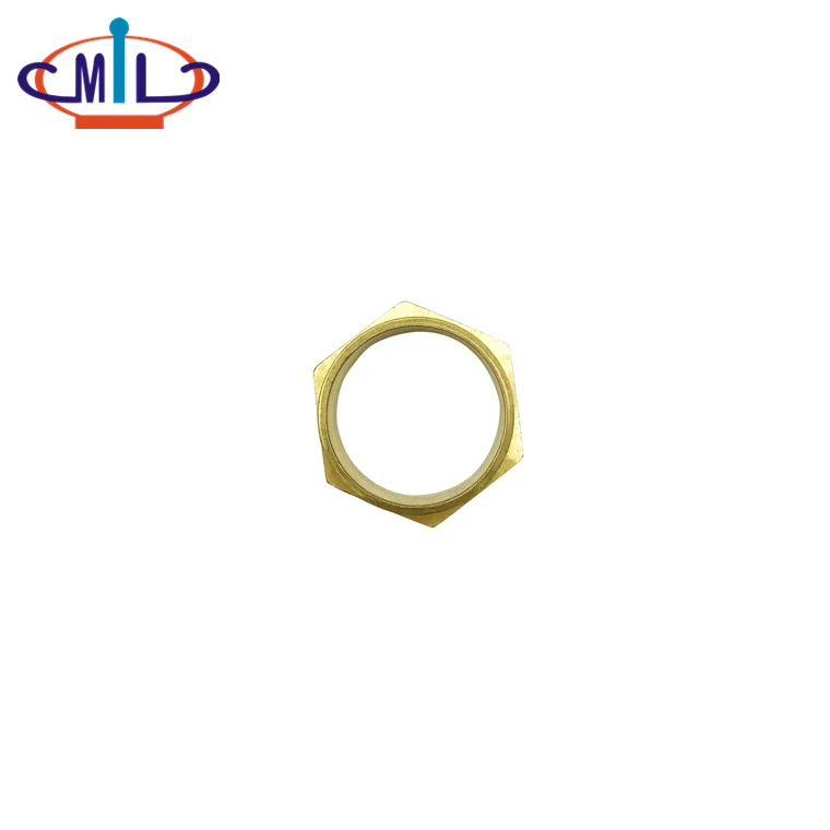 conduit fittings short male brass bush
