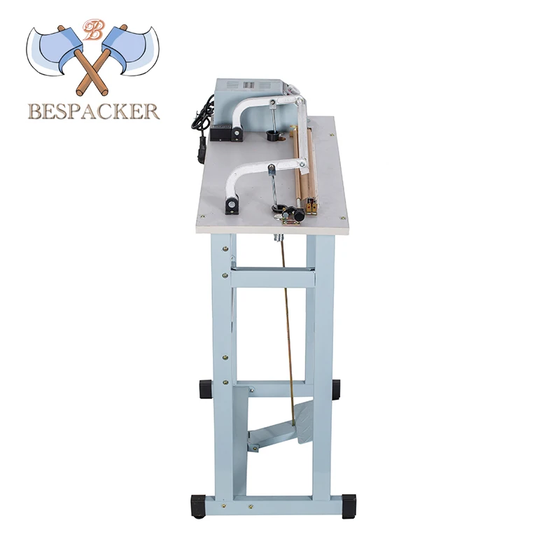 Bespacker SF-600 with seal impulse foot pedal heat sealer machine