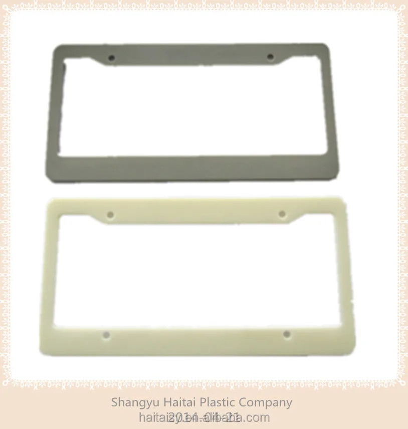 American ABS car license plate frame license plate frame manufacturer