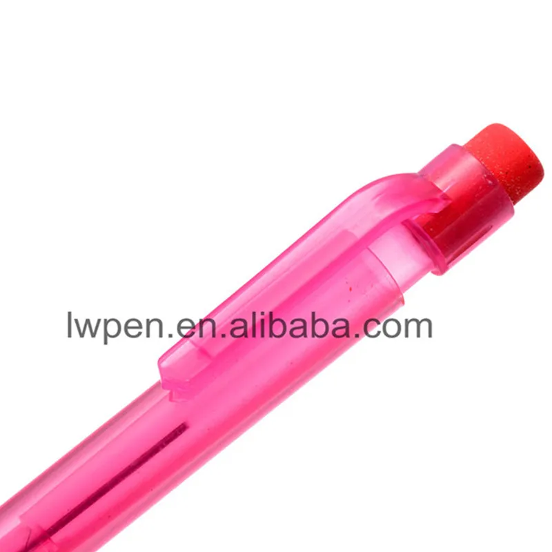 0.7mm Colored mechanical Pencil with eraser