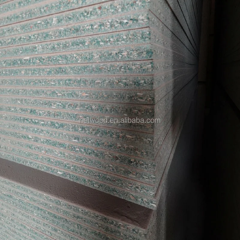 High quality Waterproof melamine particle board / chipboard for furniture