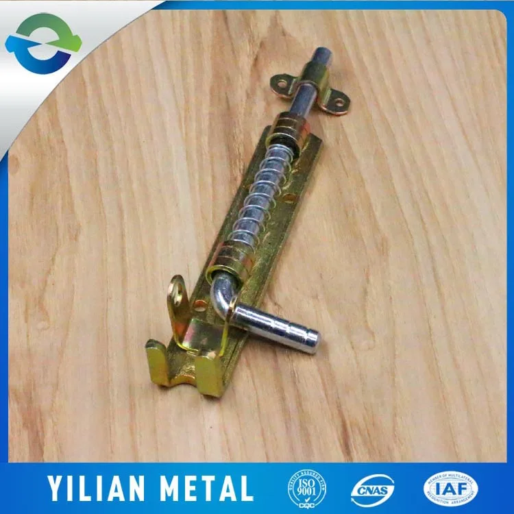 Supply door furniture fittings 150~600mm safety spring door latch tower bolts