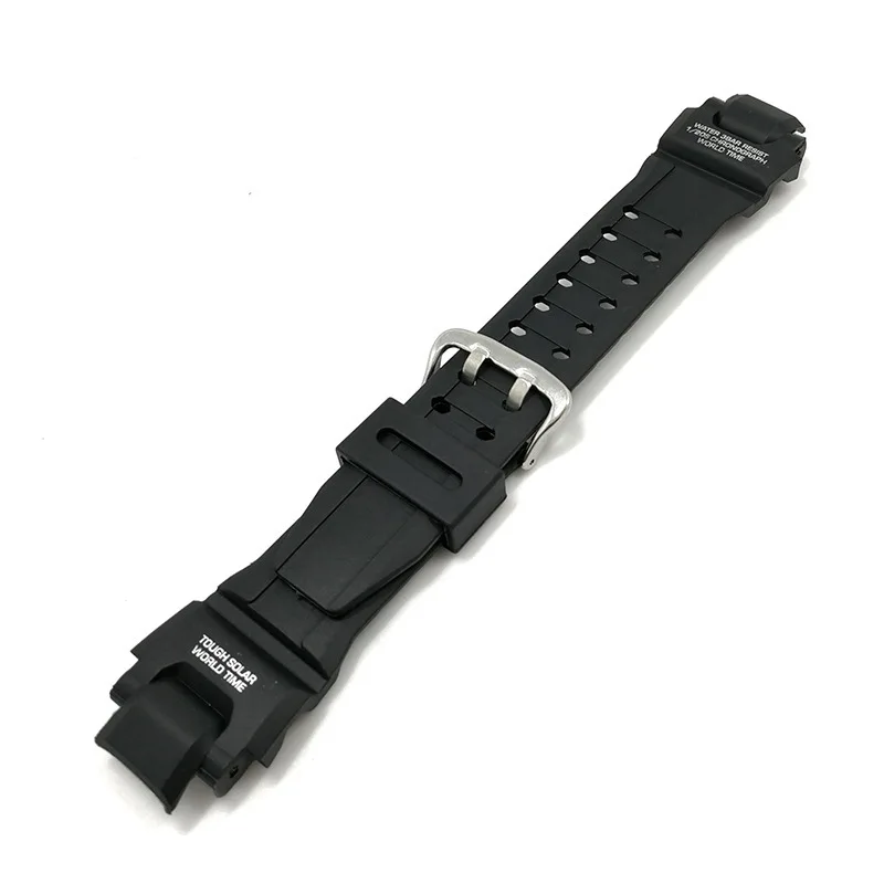 ga1000 high quality rubber pu G shock watch band strap