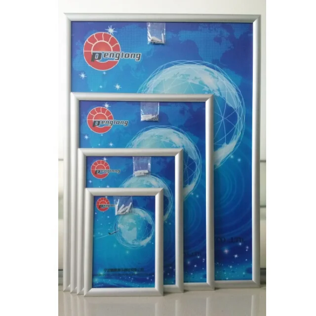Aluminum cheap high quality silver aluminum snap poster frame clip frame 11x17