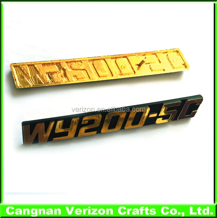 Wholesale custom chrome plastic car emblems plastic car emblems car badges emblems