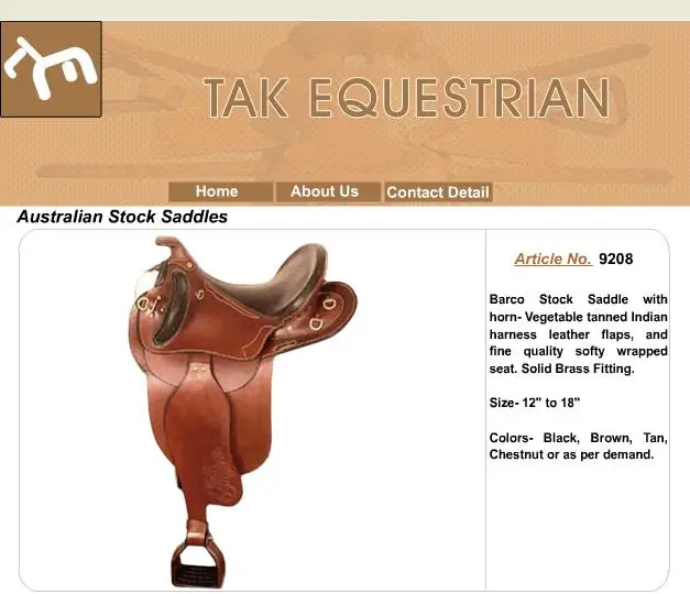 Australian Saddle