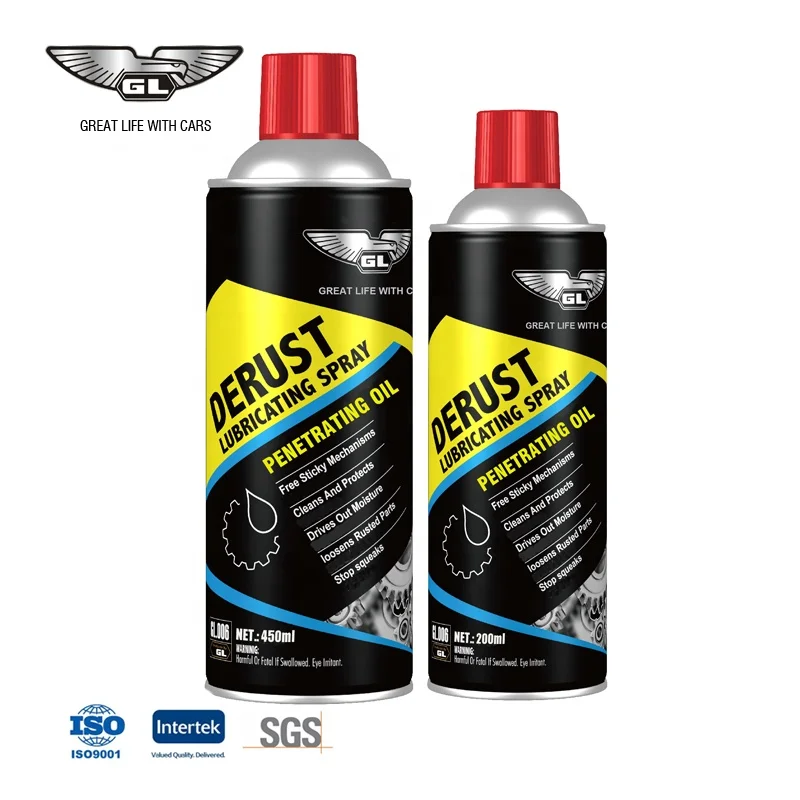 anti-rust lubricant rust remover spray 200ml dust proof spray