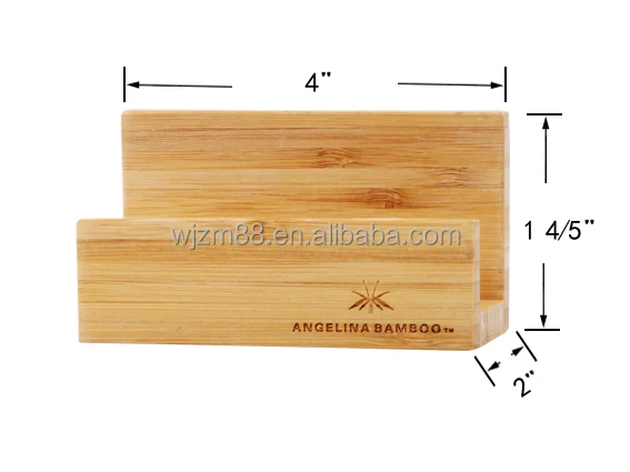 
Bmaboo business card stand 