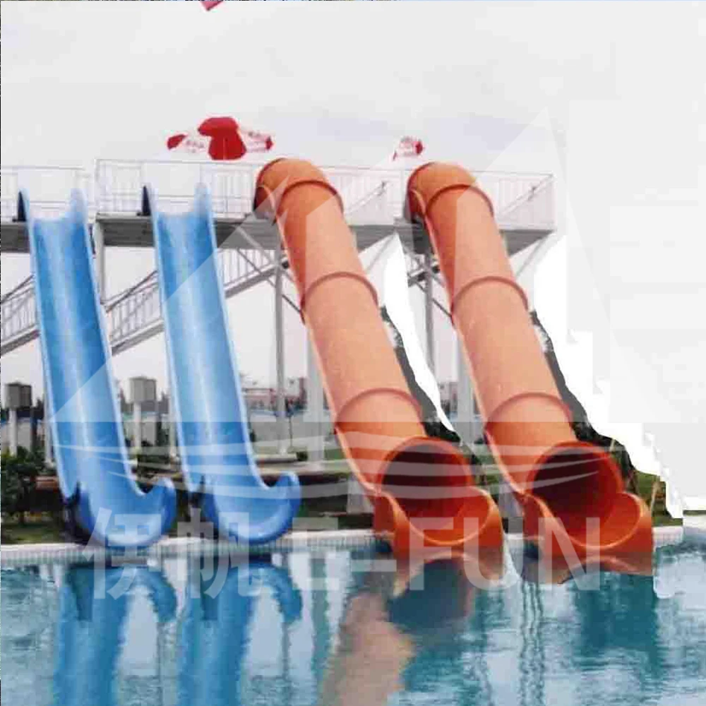 Fiberglass Water Tube Slide for Pool Water Park Slide Water Slides Prices