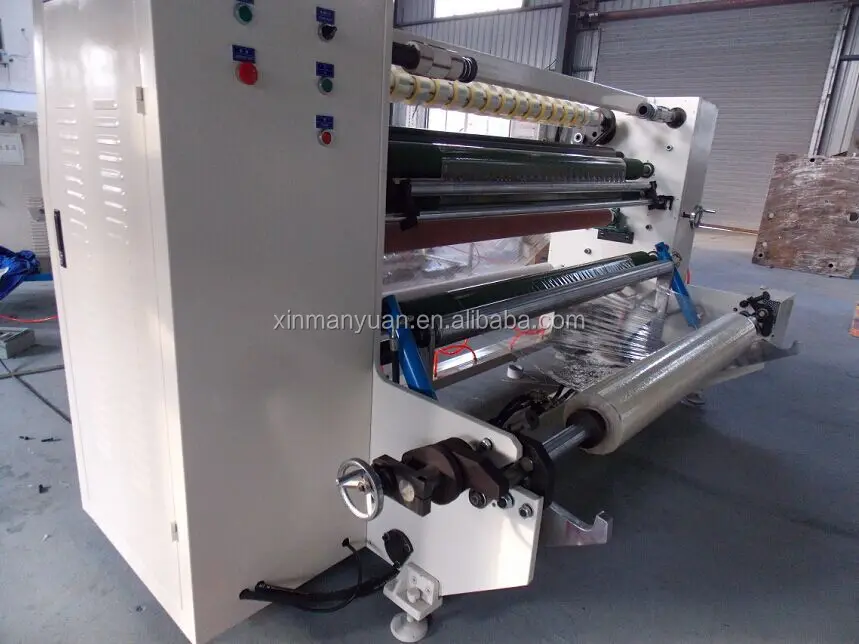 Упаковочная лента для револьверного вала упаковочная в большой рулон машина продольной резки/перемотки клейкой ленты