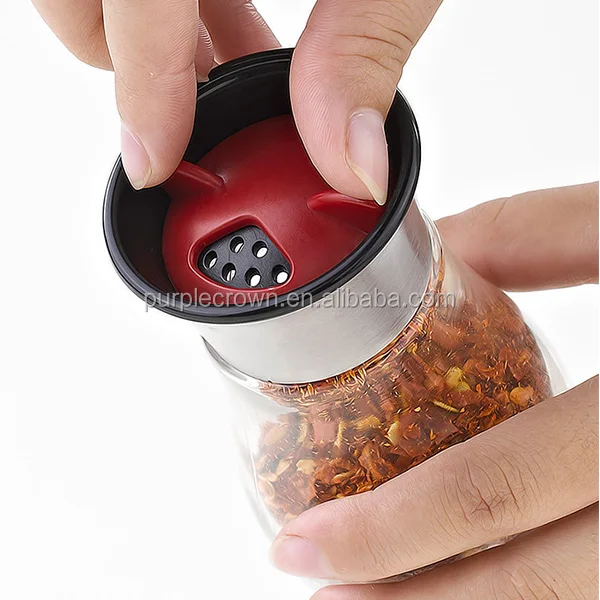 Wholesale customized 4 in 1 combination set ,salt pepper oil and vinegar dispenser bottle spice jar with rack