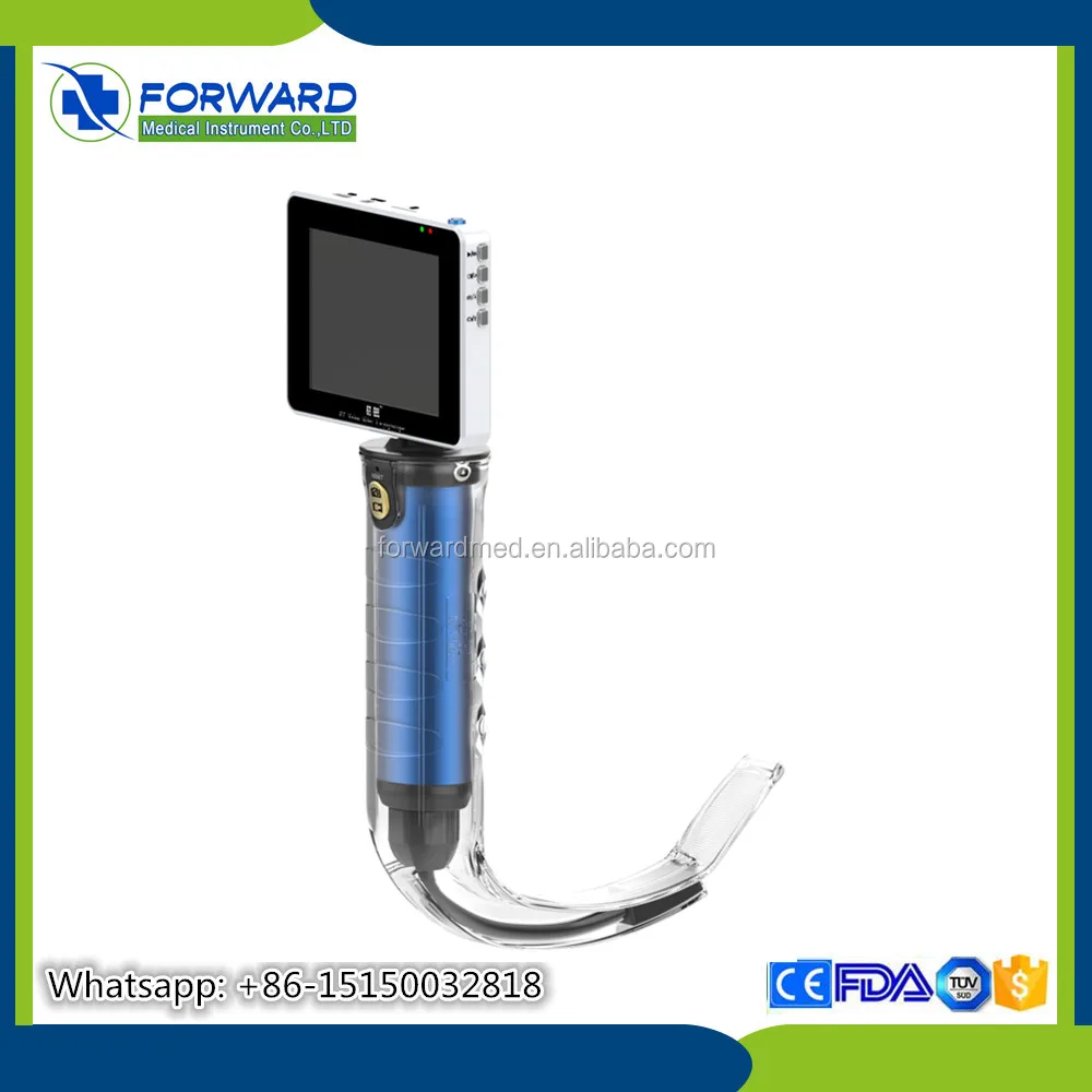 Ларингоскоп из нержавеющей стали для интубации сложного хирургического дыхательного пути