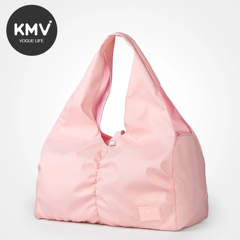 
Lady Handbag Fitness Gym Bag with Shoe Compartment Wet Dry Depart Yoga Mat Duffle Bag 