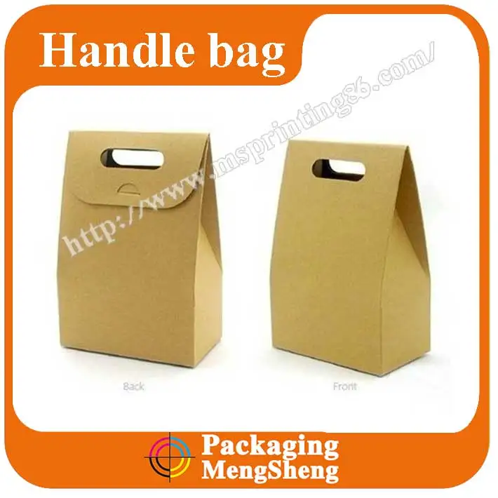 Restaurant paper bag take away kraft paper bags for food