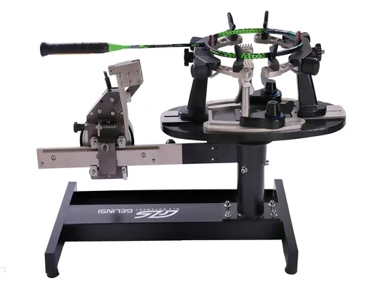 Заводская настольная ручная Теннисная ракетка для бадминтона нарезной станок с бесплатным набором инструментов