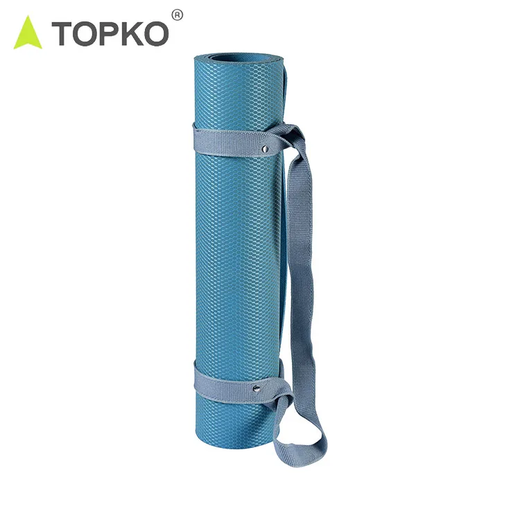 Оптовая продажа Аксессуары Для Йоги TOPKO хлопковый пояс коврик для йоги ремешок