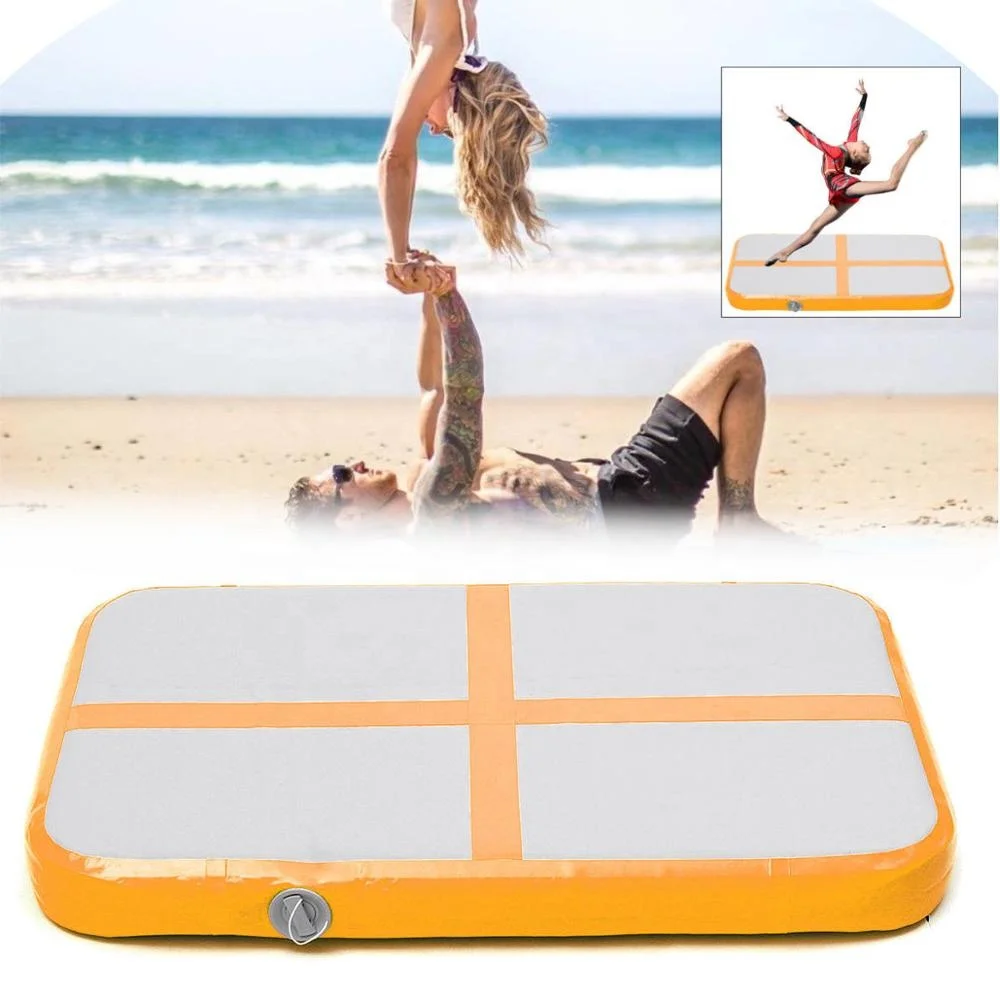 Durable DWF Home Gymnastics Inflatable Air Block Mini Inflatable Air Block Air Tracks