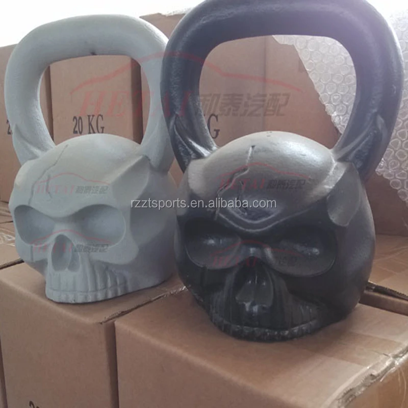 Custom powder coated Sculpted kettlebell with different weight