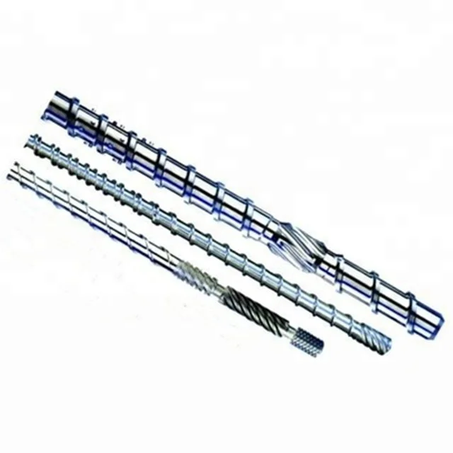 38CrMoAlA Plastic HDPE /LDPE/LLDPE Film Blowing Machine Screw And Barrel