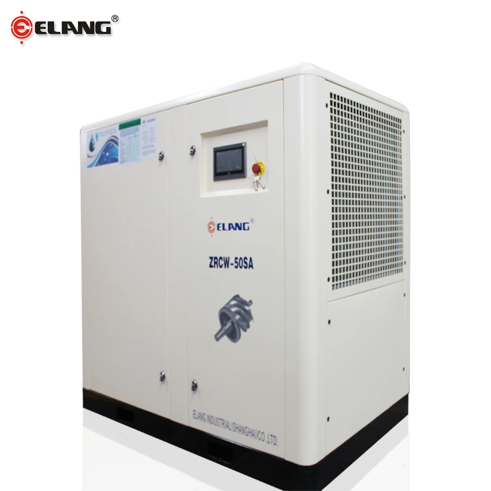 Elang 50hp 37kw Medical Screw Type Oil Free Air Compressor