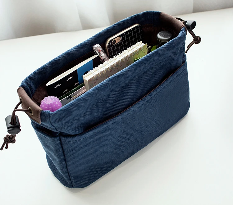 Wholesale premium quality plain plain canvas bag travel cosmetic bag organizer with many alternative colors