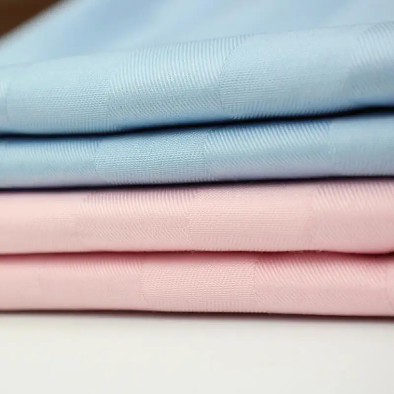 
Stripe satin fabric for bed sheets 