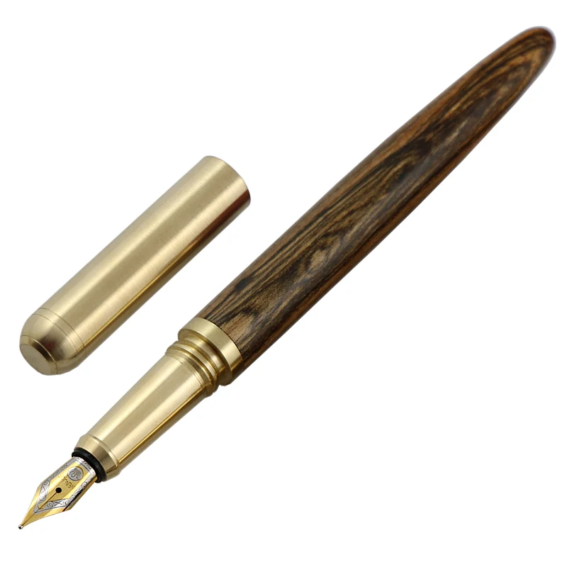 HEAVYWEIGHT oak Exotic Wood blanks Kugelschreiber Brass Components Turning holz eco-friendly Wooden Roller/Fountain