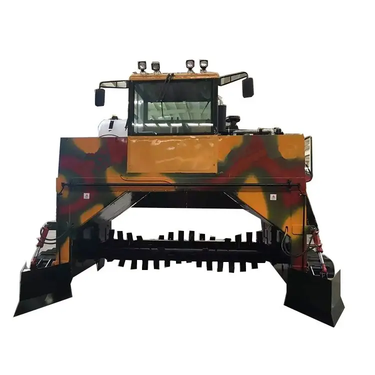 
CE Approved EU Standard Organic Waste Compost Fertilizer Machine/ Compost Windrow Turner 