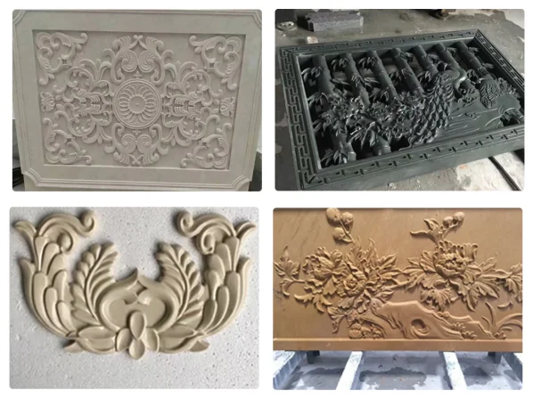 Hualong Heavy Duty High Precision 1825  CNC Carving Marble Granite Stone Engraving  Machine