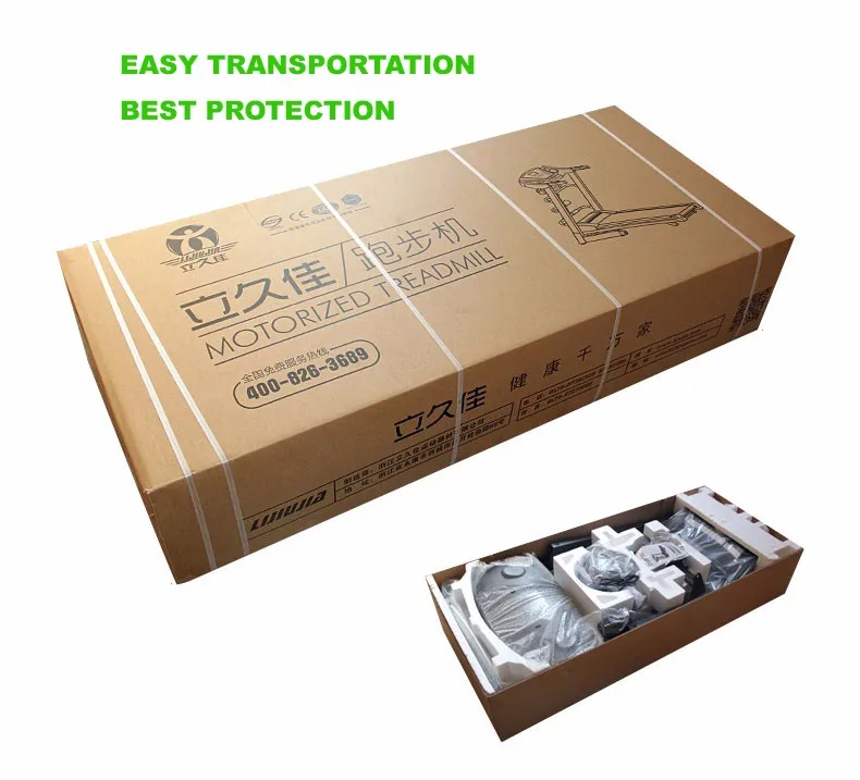 High quality foldable body shaper luxury electric fitness equipment DC AC motor treadmill with oil auto system