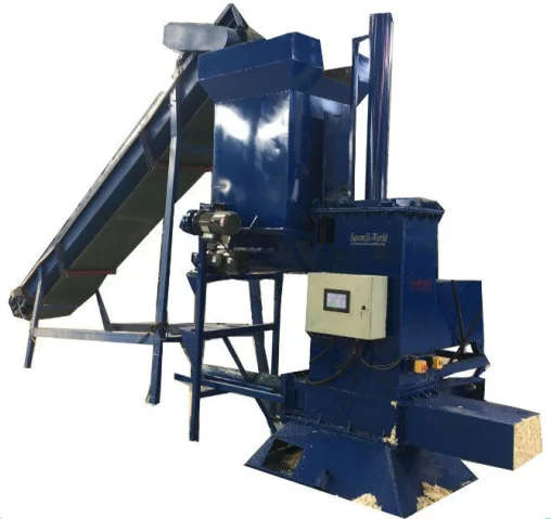 
professional wood shavings baler wood sawdust packing machine for sale 