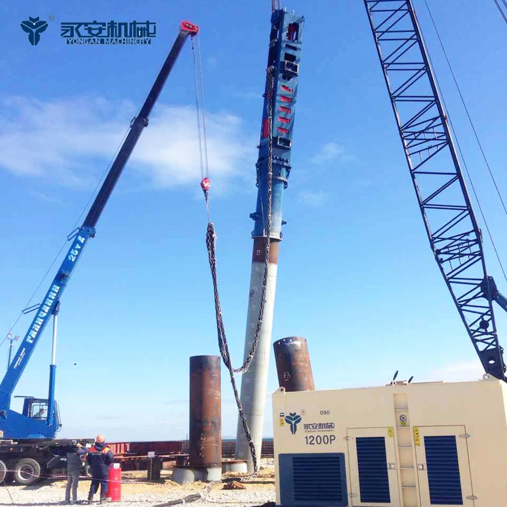 
Vibro Hammer YC-11 Hydraulic Impact Hammer For Port Building piling hammer 