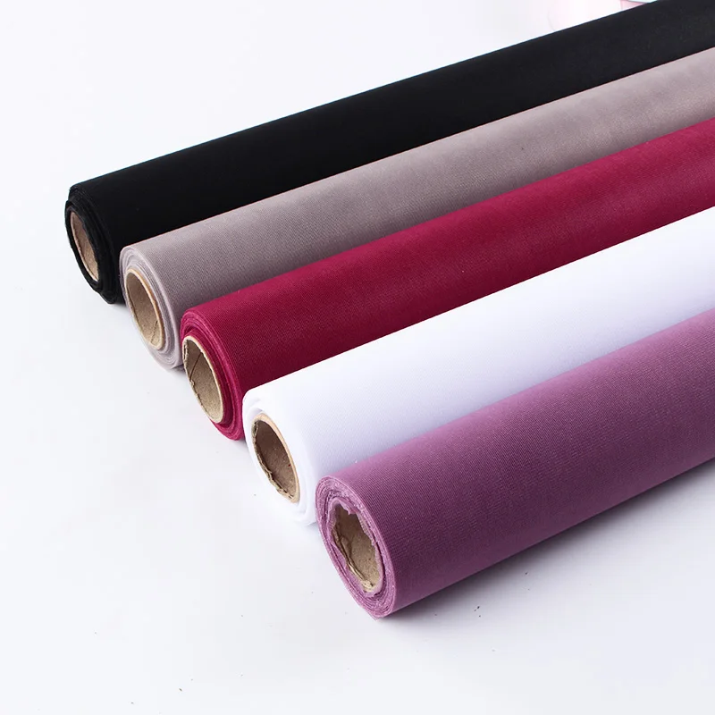 
Hot Sale Fresh Flower Wrapping Paper For Bouquets Packing Mesh 